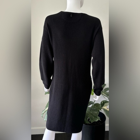 Rudsak Long Sleeve Sweater Dress - Black - Picture 4 of 7